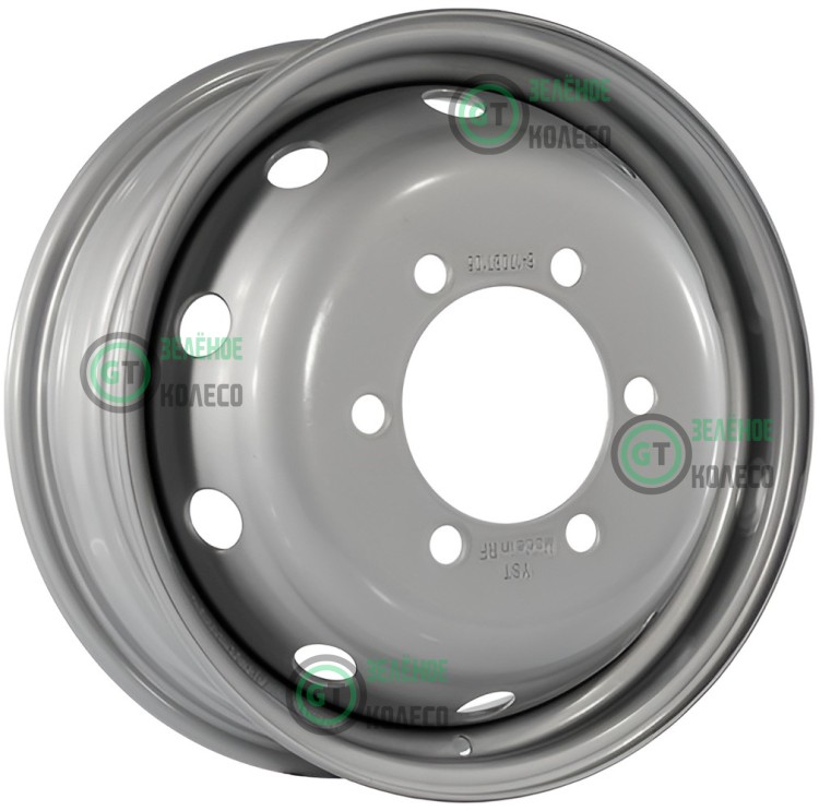 5.5xR16 6x170 ET105 D130.1 Trebl LT2886D_P (1000) Silver