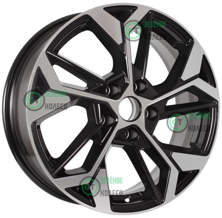 6.5xR17 5x114.3 ET45 D60.1 K&K КС1062 Алмаз черный