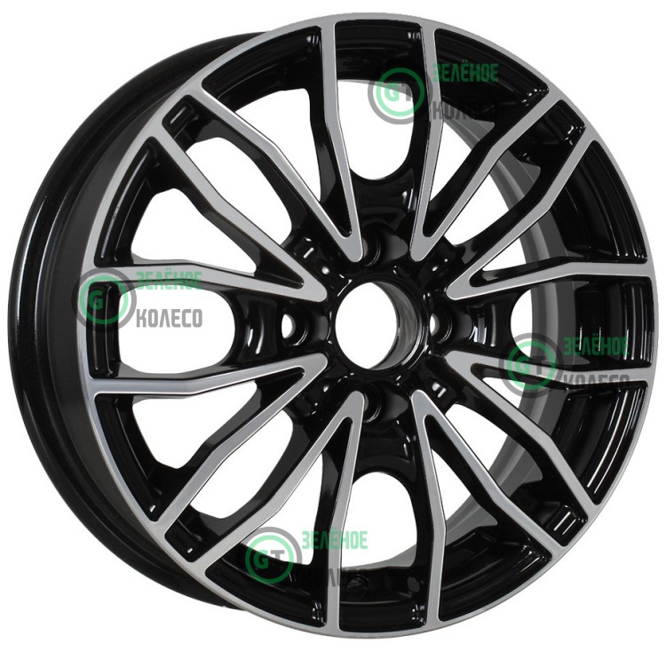 5.5xR14 4x100 ET38 D67.1 iFree Флайт Блэк Джек