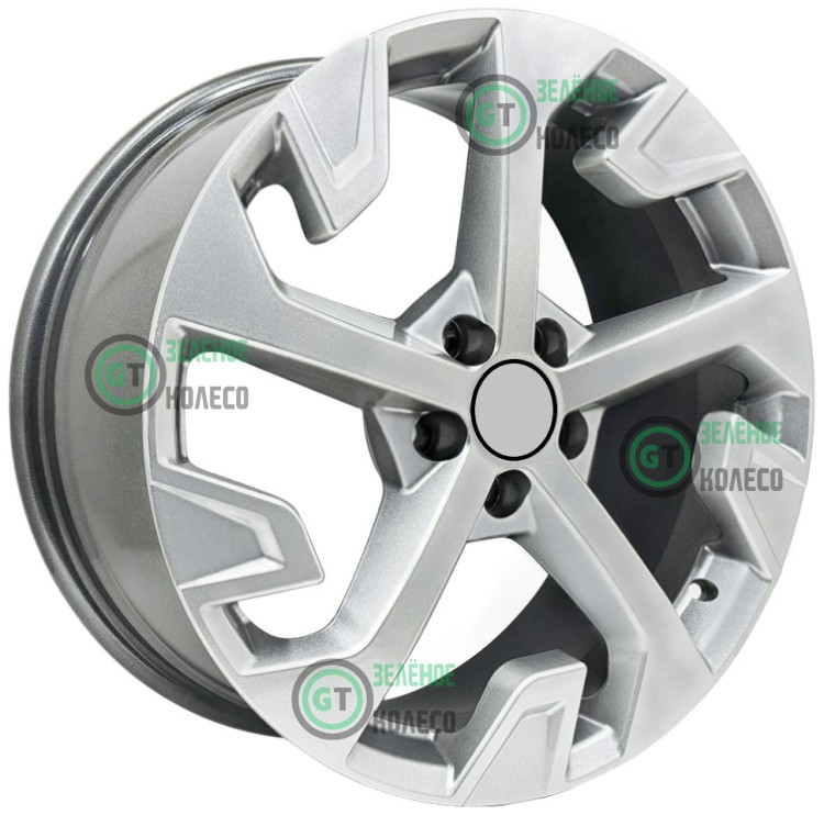 Шина 7.5xR18 5x114.3 ET45 D60.1 Вектор R262 Сильвер в Омске