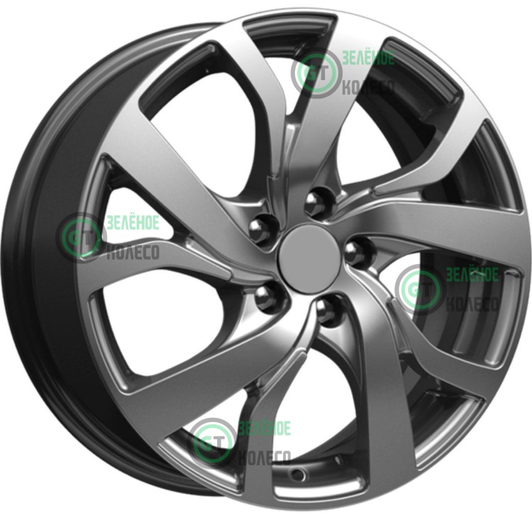6.5xR16 5x114.3 ET45 D60.1 K&K КС668 Дарк платинум Палермо