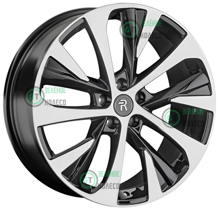 Шина 8xR20 5x114.3 ET35 D60.1 Replay LX203 BKF в Омске