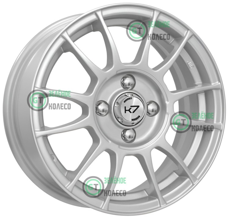 Шина 6xR14 4x100 ET38 D67.1 Вектор K37 Сильвер в Омске Шина 6xR14 4x100 ET38 D67.1 Вектор K37 Сильвер в Омске