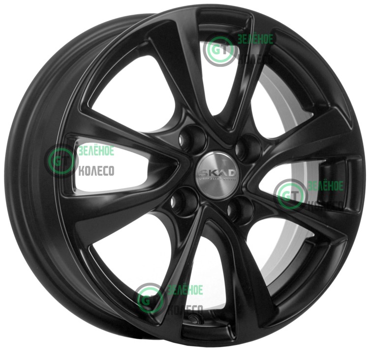 5.5xR14 4x100 ET35 D67.1 SKAD КЛ287 Ницца Черный бархат