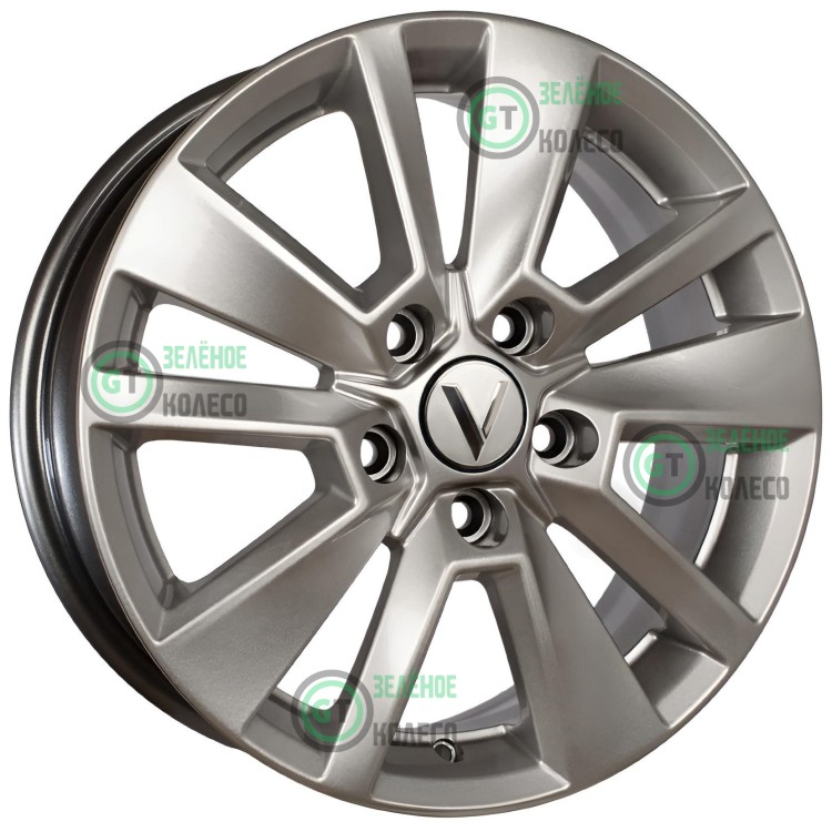 6xR16 5x112 ET43 D57.1 Вектор R243 Сильвер