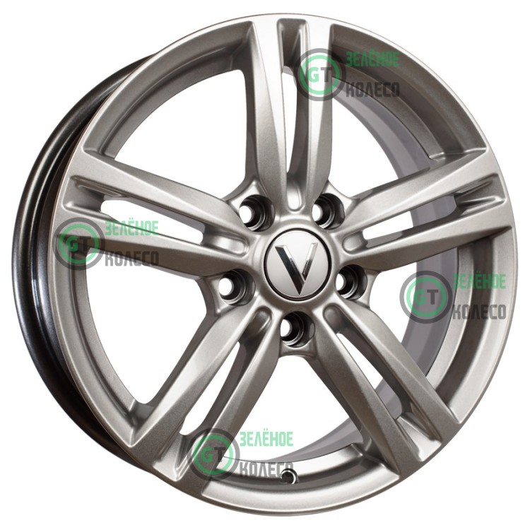 6xR16 5x112 ET50 D57.1 Вектор B217 Сильвер S 6xR16 5x112 ET50 D57.1 Вектор B217 Сильвер S