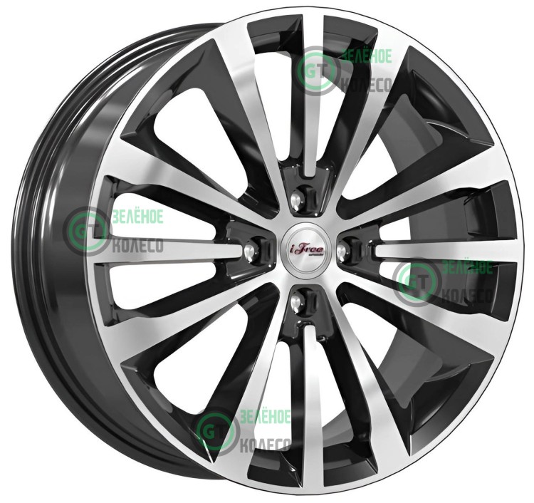 7xR17 4x100 ET41 D60.1 iFree КС912 блэк джек Андерсен