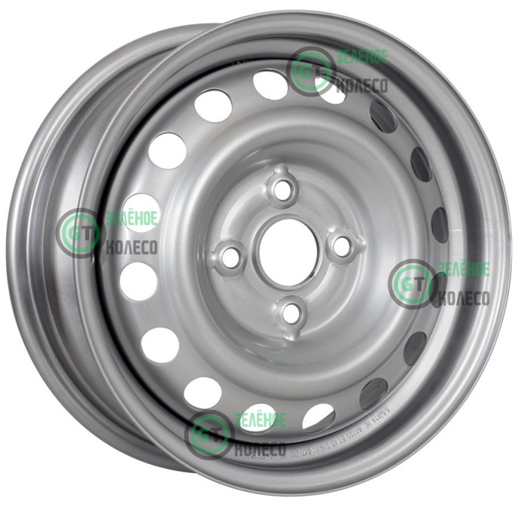 6.5xR16 4x100 ET50 D54.1 ТЗСК Серебро (Hyundai Solaris/KIA Rio)