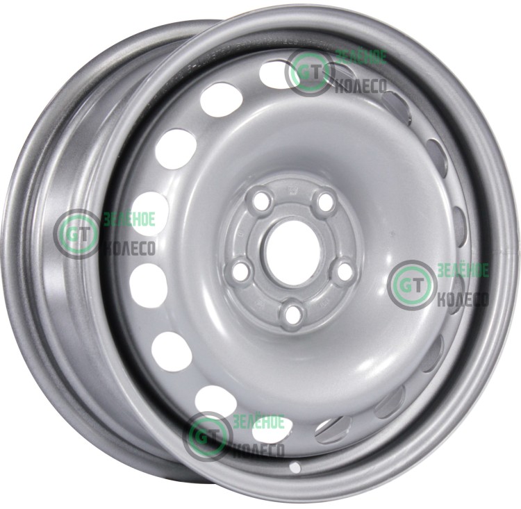 5.5xR14 4x100 ET43 D60.1 Trebl 53A43C Silver