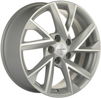 7xR17 5x114.3 ET48.5 D67.1 Khomen Wheels KHW1714 F-SILVER-FP