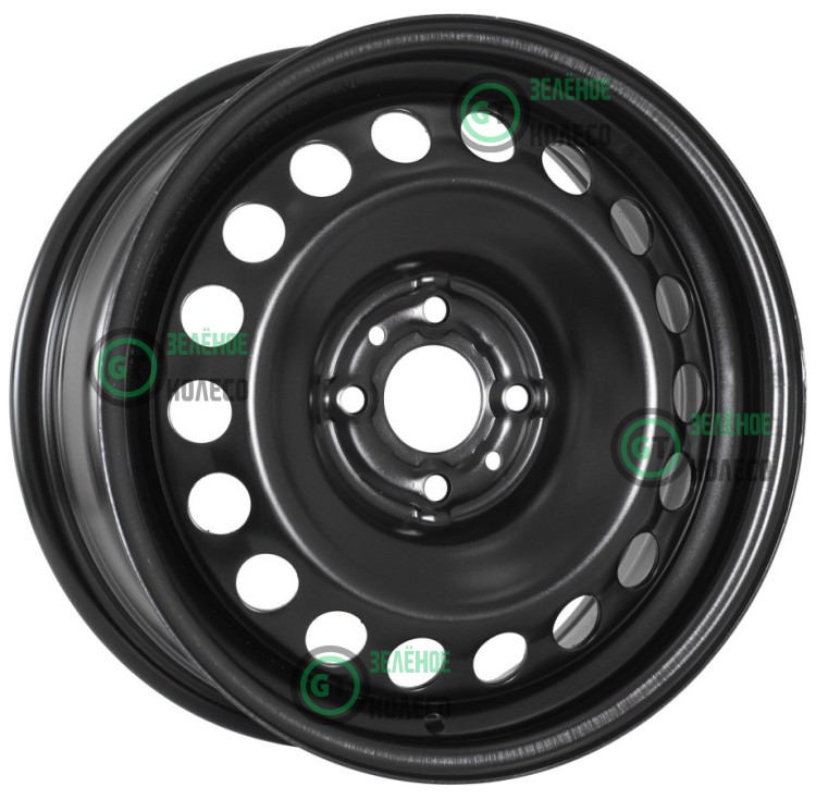 6xR15 4*98 ET35 D58.6 Trebl X40021 Black