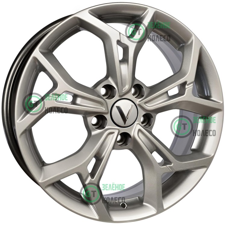 Шина 7xR17 5x112 ET40 D57.1 Вектор R203 Сильвер в Омске