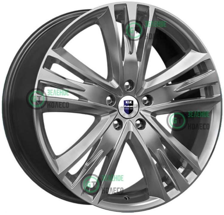 8.5xR20 5x108 ET45 D63.35 K&K КС661 Атлас Дарк платинум