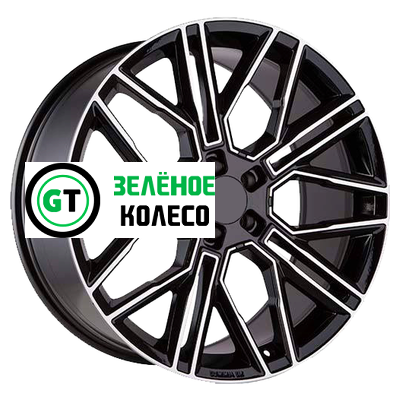 9,5x21/5x112 ET37 D66,6 KHW2101 (Front) Black-FP