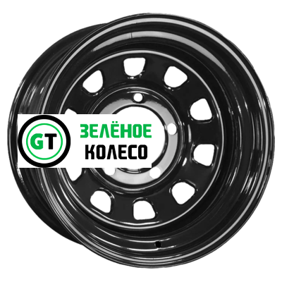 8x15/5x139,7 ET-24 D110 УАЗ Semicircle Gloss Black (LTM)