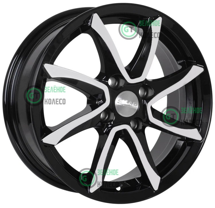 6xR15 4x100 ET40 D60.1 SKAD КЛ317 Osaka Алмаз