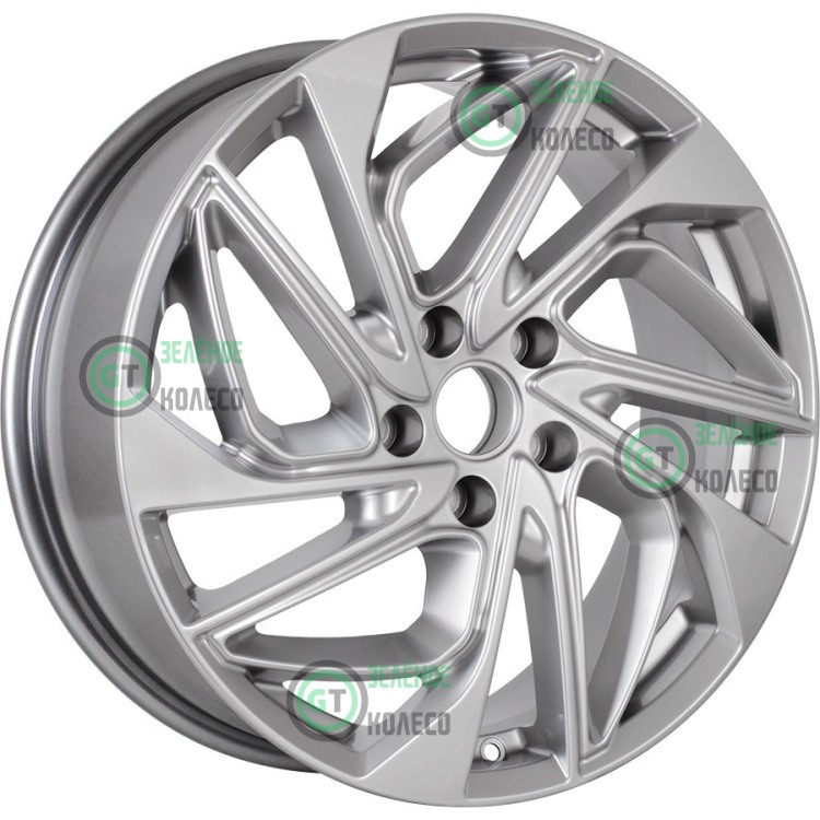 7xR18 5x114.3 ET38 D67.1 K&K КС883 Сильвер