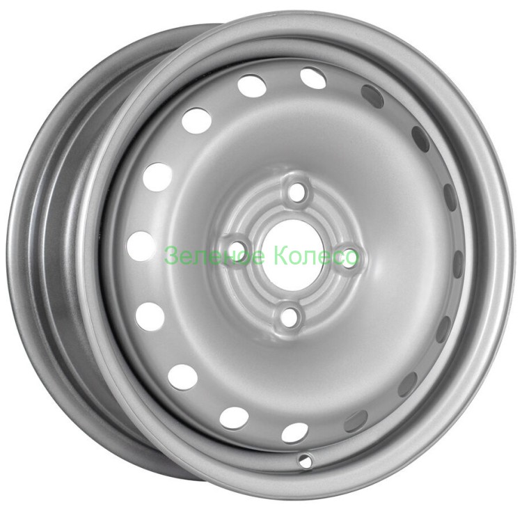 Шина 6xR15 4x100 ET50 D60.1 ТЗСК Серебро (Largus) в Омске