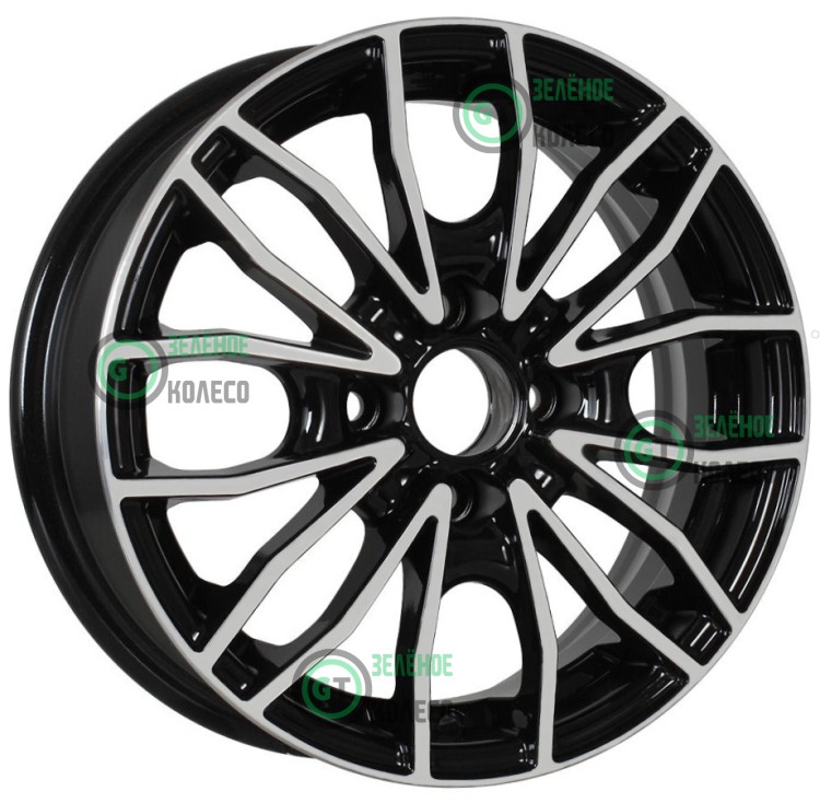 5.5xR14 4x100 ET43 D60.1 iFree КС676М Флайт Блэк Джек 5.5xR14 4x100 ET43 D60.1 iFree КС676М Флайт Блэк Джек