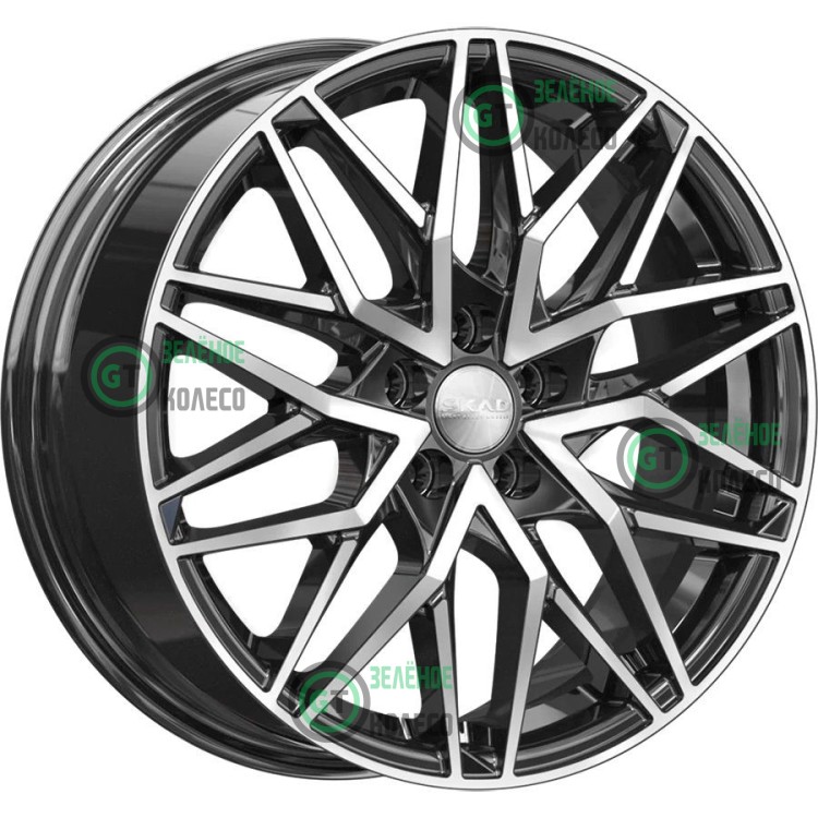 Шина 7xR17 5x114.3 ET40 D66.1 SKAD КЛ371 Азимут Алмаз в Омске
