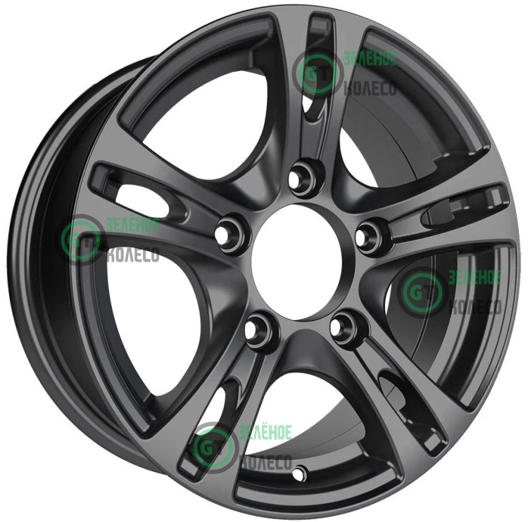 6.5xR15 5x139.7 ET40 D98.5 SKAD КЛ246 Дюна Графит 6.5xR15 5x139.7 ET40 D98.5 SKAD КЛ246 Дюна Графит