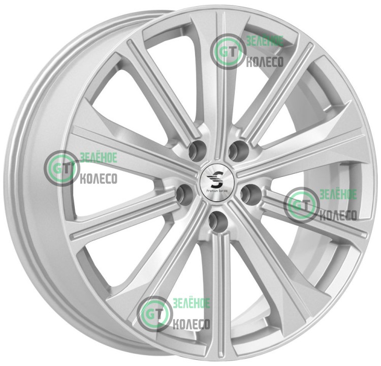 Шина 7xR19 5x108 ET36 D65.1 SKAD КР013 PS Elite silver в Омске