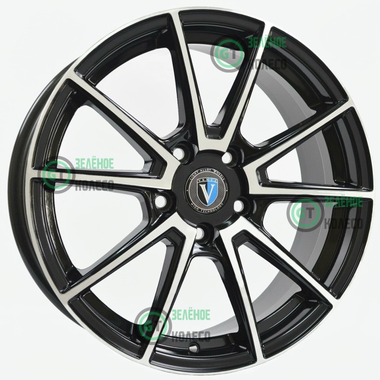 Шина 7xR17 5x114.3 ET38 D67.1 Venti 1704 bd в Омске