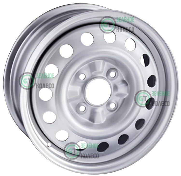 6xR16 4x100 ET52 D54.1 Trebl X40001 Silver