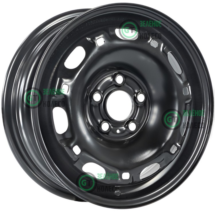 5xR14 5x100 ET35 DШт Trebl 5210T Black 5xR14 5x100 ET35 DШт Trebl 5210T Black