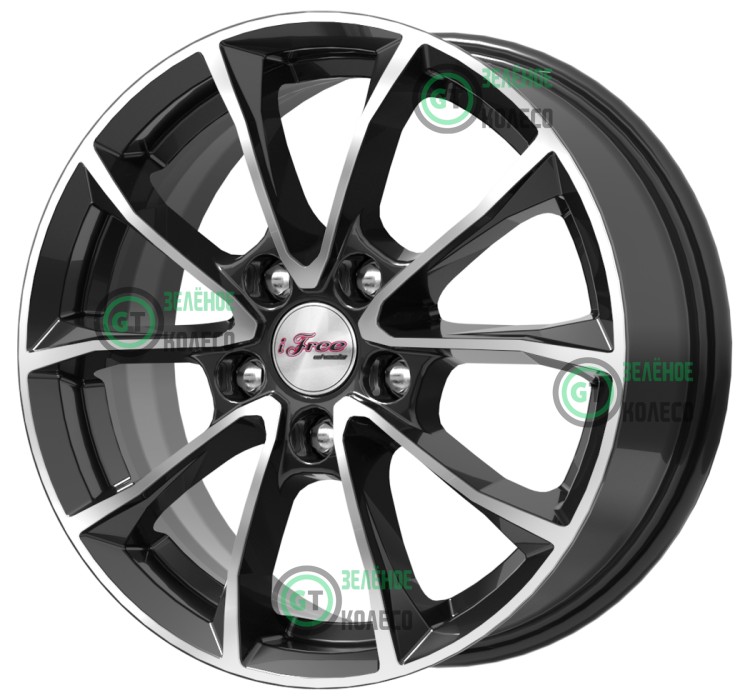 6.5xR16 5x114.3 ET50 D66.1 iFree КС914 блэк джек Джет