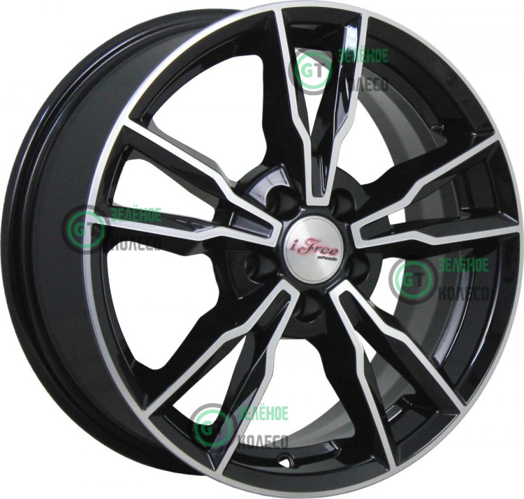 6.5xR16 5x114.3 ET45 D60.1 iFree КС865 блэк джек Икигай