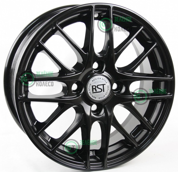 Шина 5.5xR14 4x100 ET43 D60.1 RST R004 BL в Омске Шина 5.5xR14 4x100 ET43 D60.1 RST R004 BL в Омске