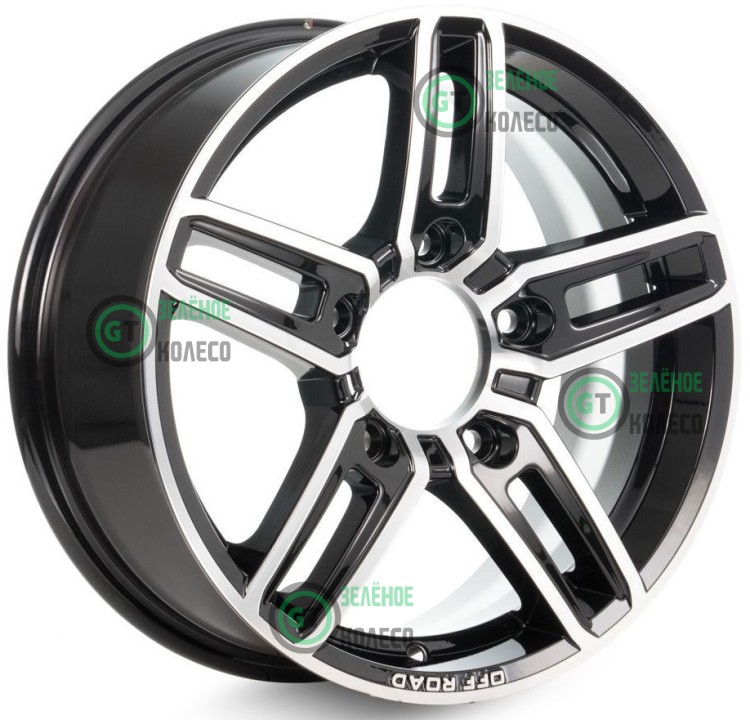 6.5xR16 5x139.7 ET40 D98 K&K КС588 Алмаз черный Дон 6.5xR16 5x139.7 ET40 D98 K&K КС588 Алмаз черный Дон