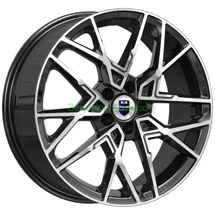 7xR18 5x108 ET38 D60.1 K&K КС1044 Вудроф Алмаз черный