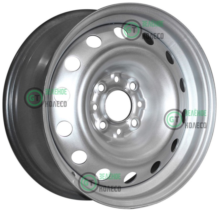6xR15 4x114.3 ET46 DШт Trebl 8125 Silver