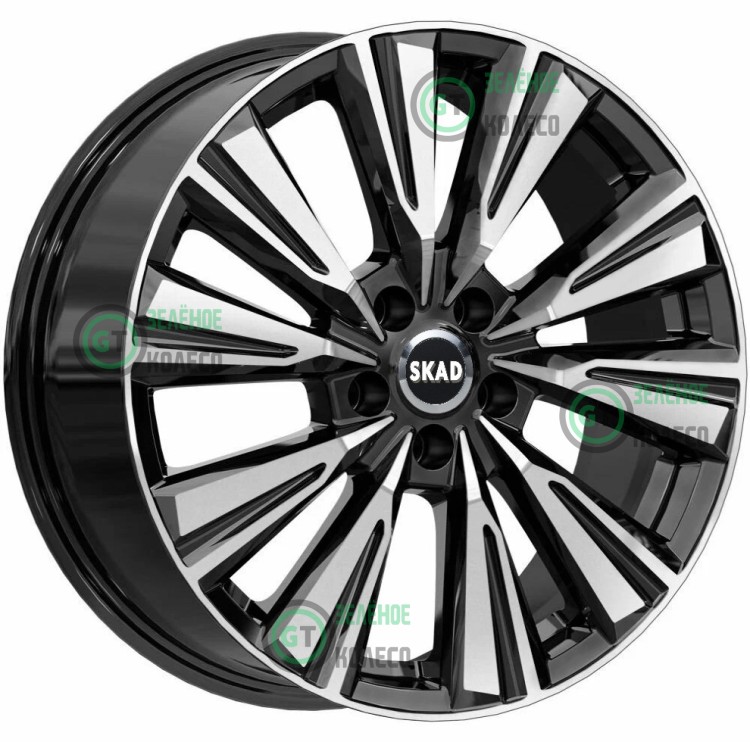 Шина 7.5xR18 5x108 ET47 D60.1 SKAD КЛ383 Линней Алмаз в Омске