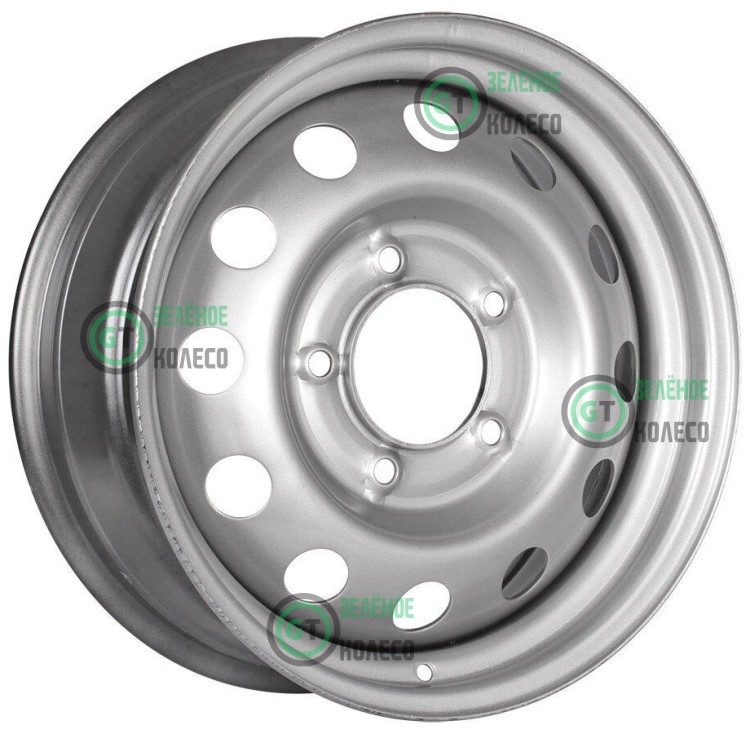 5.5xR16 5x139.7 ET52 D98.1 ТЗСК Lada 4x4 Серебро 5.5xR16 5x139.7 ET52 D98.1 ТЗСК Lada 4x4 Серебро