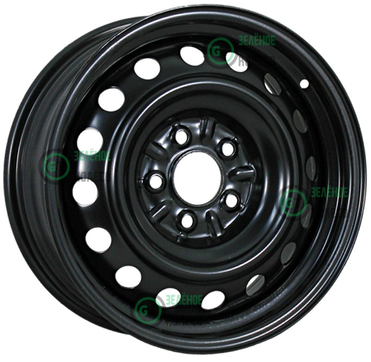 6.5xR16 5x114.3 ET52.5 D67.1 Trebl 9980 Black