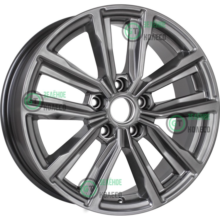 7.5xR17 5x114.3 ET45 D66.1 K&K КС964 Лацио Дарк платинум