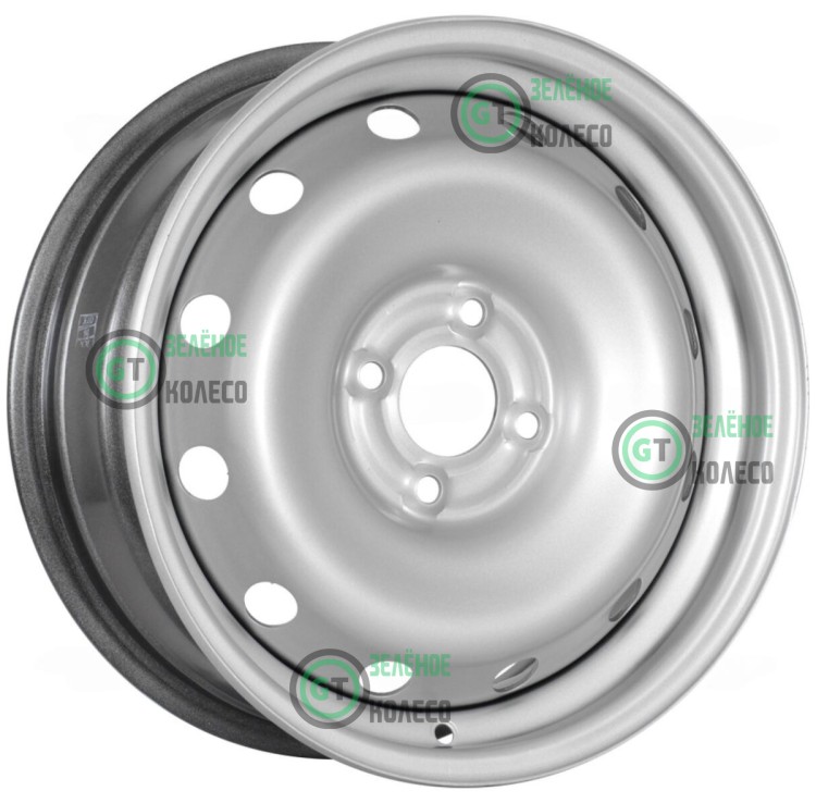 6xR15 4x100 ET40 D60.1 ТЗСК Серебро (Renault Logan)