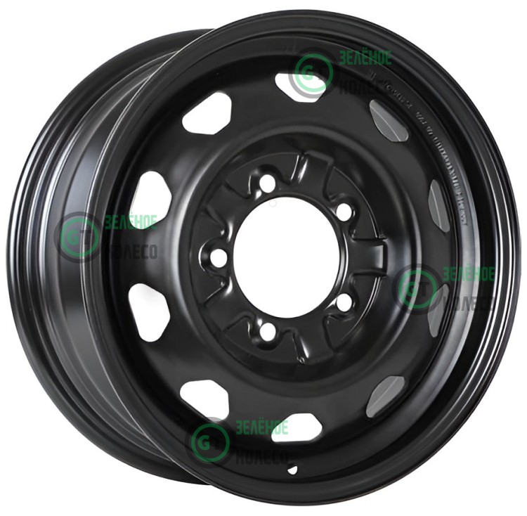 Шина 6xR15 5x139.7 ET22 D108.5 ACCURIDE У160 Черный (УАЗ) в Омске Шина 6xR15 5x139.7 ET22 D108.5 ACCURIDE У160 Черный (УАЗ) в Омске