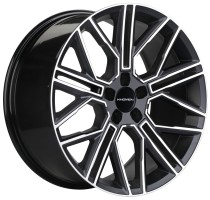 9.5xR21 5x114.3 ET40 D64.1 Khomen Wheels KHW2101 Black-FP