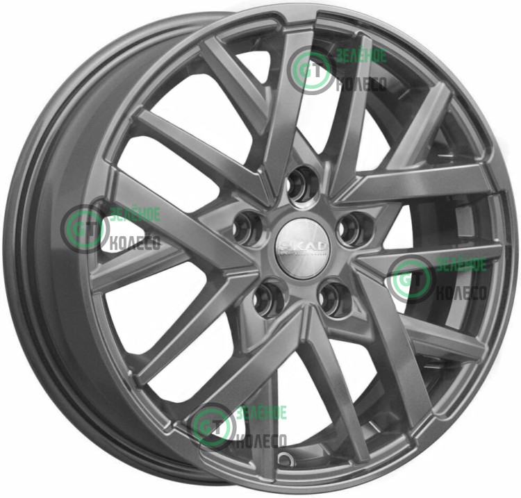 6xR16 5x100 ET45 D67.1 SKAD КЛ355 Босфор Графит 6xR16 5x100 ET45 D67.1 SKAD КЛ355 Босфор Графит