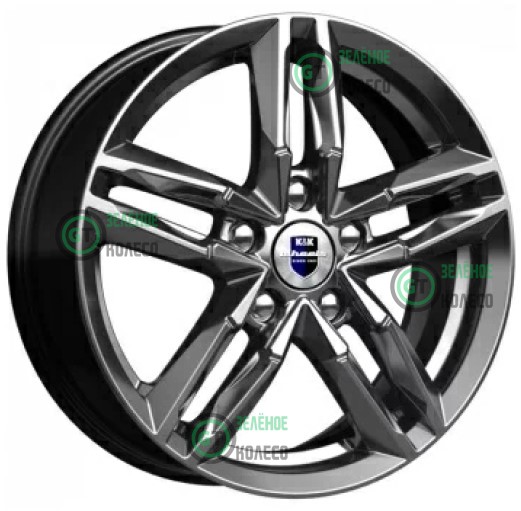 6xR16 5x114.3 ET45 D67.1 K&K КС731 Дарк платинум Sayan