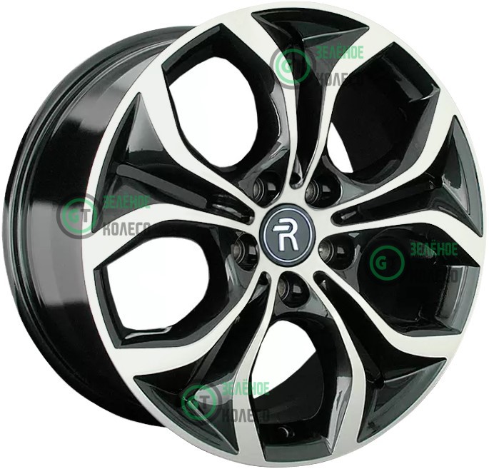 Шина 10xR19 5x120 ET53 D74.1 Replay B116 BKF в Омске Шина 10xR19 5x120 ET53 D74.1 Replay B116 BKF в Омске
