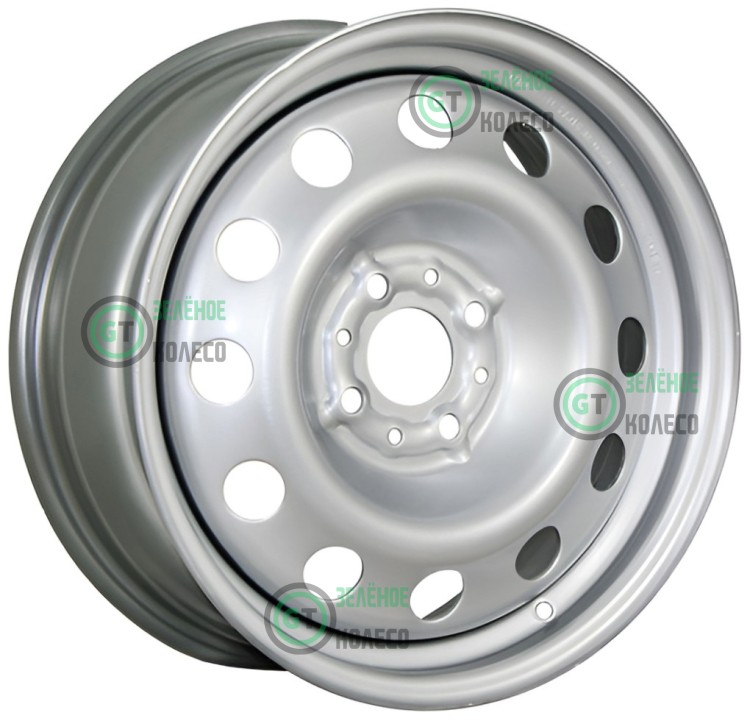 6xR15 4x98 ET35 D58.6 Trebl X40021 Silver 6xR15 4x98 ET35 D58.6 Trebl X40021 Silver