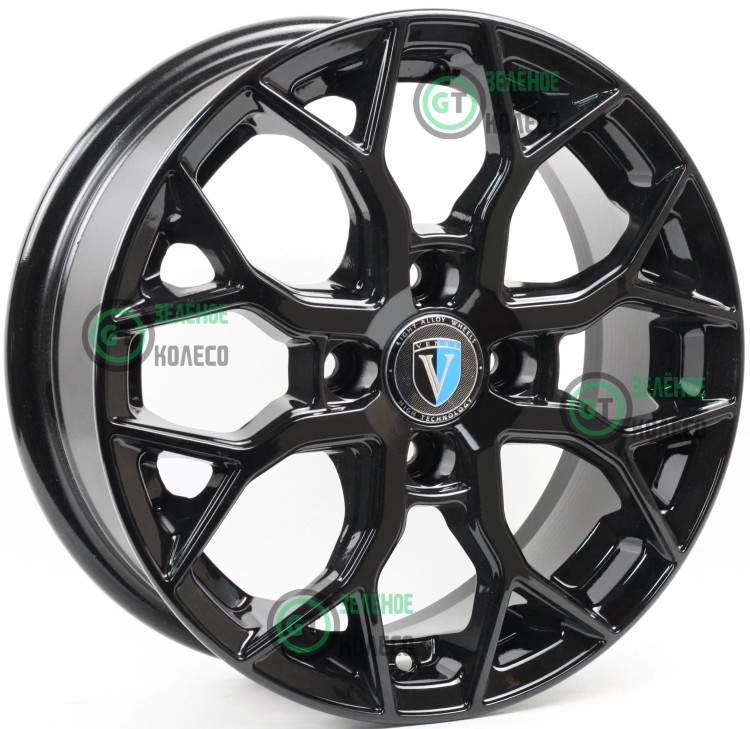 Шина 5.5xR14 4x100 ET43 D60.1 Venti 1419 bl в Омске