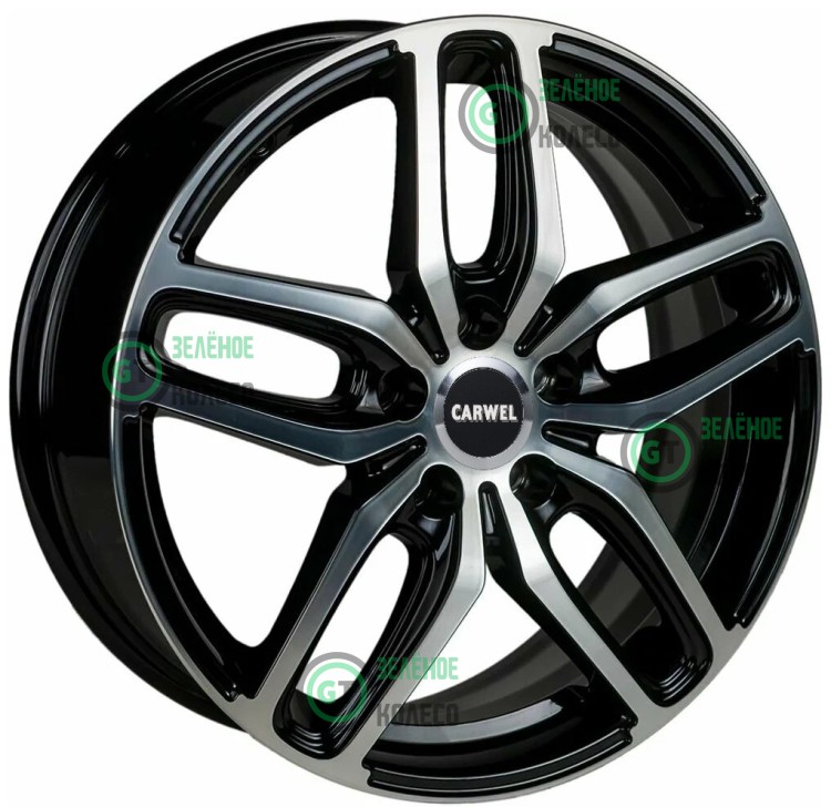 Шина 6.5xR17 5x100 ET38 D67.1 CARWEL Виви AB в Омске Шина 6.5xR17 5x100 ET38 D67.1 CARWEL Виви AB в Омске