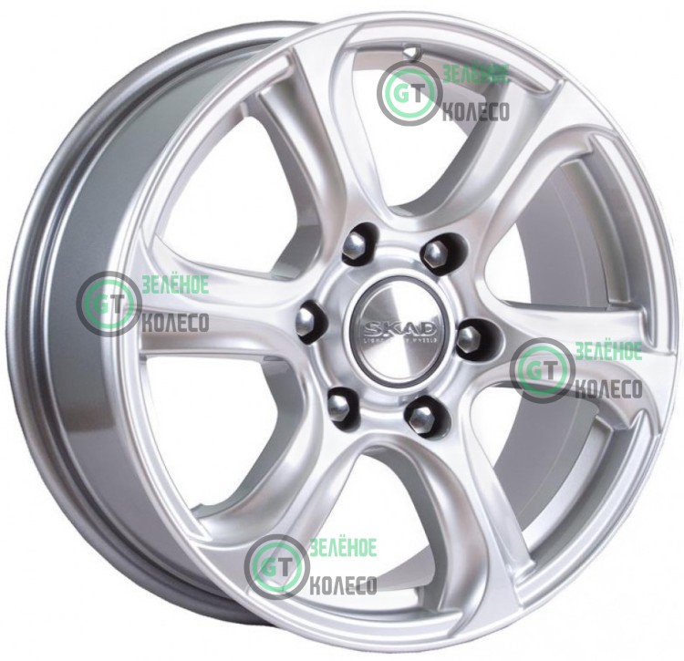 7.5xR17 6x139.7 ET25 D106.2 SKAD КЛ104 Скала Селена