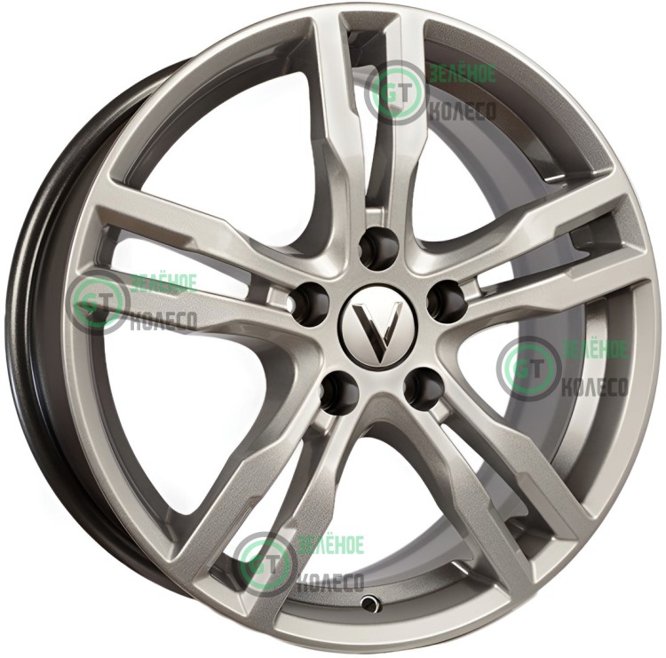 Шина 7xR17 5x114.3 ET39 D60.1 Вектор B192 Сильвер в Омске Шина 7xR17 5x114.3 ET39 D60.1 Вектор B192 Сильвер в Омске